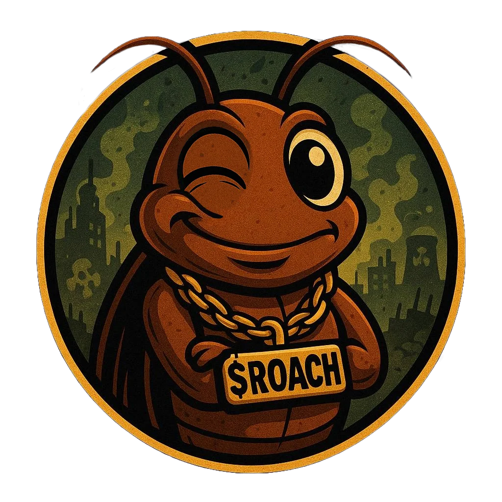 Roach Mascot Wink